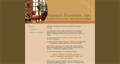 Desktop Screenshot of hansensfurnitureinc.com